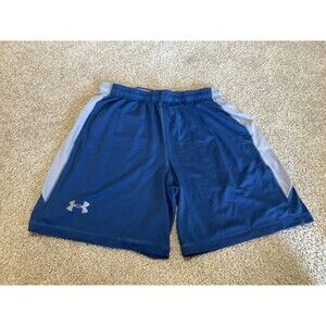 Under Armour Mens Black & Grey Basketball Shorts Size Large
